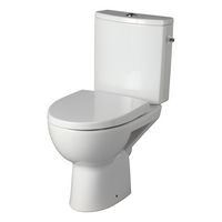 WC à poser PLUTON gain de place abattant frein de chute