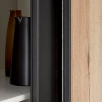 Porte de placard coulissante décor bois UNION | Lapeyre