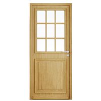 Porte d'entrée*** Chêne ANNE-PERRINE + barillet 30x35 - H.215 x l.90 gauche Main Image