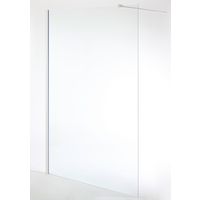 Paroi douche LINE PRESTIGE 8mm H.198 x l.77/79 verre transparent TIMELESS blanc Main Image