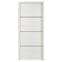 Bloc-porte ROXIE thermique inserts noir | Lapeyre
