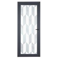 Porte d'entrée *** Aluminium ADENORA décor vitrage SIRITI - Sur mesure Main Image