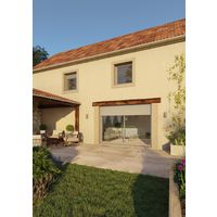 Baie coulissante Neva aluminium couleur personalisable sur-mesure-Lapeyre