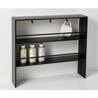 Etagère de crédence métal noir -Lapeyre