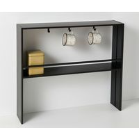 Etagère de crédence métal noir -Lapeyre