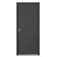 Porte d'entrée Mocka Acier - Portes