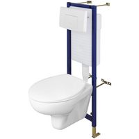 Pack WC suspendu INITIAL 2 mur