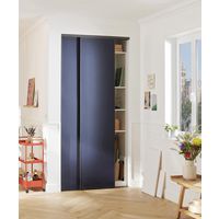Porte de placard coulissante décor velours UNION | Lapeyre