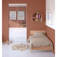 Porte de placard coulissante décor gloss UNION | Lapeyre