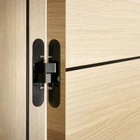 Bloc-porte ROXIE acoustique inserts noir | Lapeyre