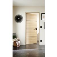 Bloc-porte ROXIE acoustique inserts noir | Lapeyre