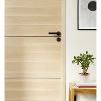 Bloc-porte ROXIE acoustique inserts noir | Lapeyre
