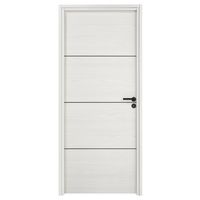 Bloc-porte ROXIE fin de chantier acoustique inserts noir | Lapeyre