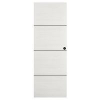 Porte coulissante ROXIE inserts noir | Lapeyre