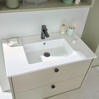 Plan vasque simple 81 cm céramique FORMEO | Lapeyre