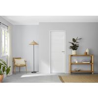 Porte seule recoupable NAIADE 2 chêne plaqué - Lapeyre
