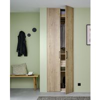 Porte de placard battant Rêve 2 mélaminé sur mesure  - Lapeyre