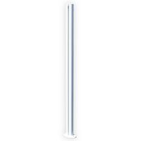 Poteau pour barrière de piscine JADE aluminium blanc 9010B Main Image