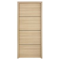 Bloc-porte ROXIE fin de chantier acoustique inserts noir | Lapeyre