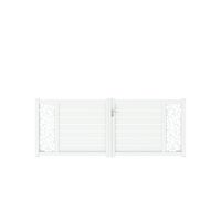 Portail battant Aluminium Catane galet-Lapeyre