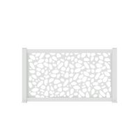 Clôture Catane et Pise en aluminium sur mesure -Lapeyre
