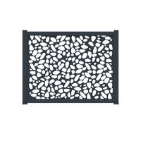 Clôture Catane et Pise en aluminium sur mesure -Lapeyre