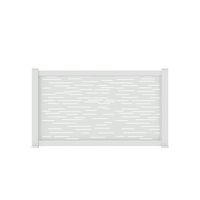 Clôture Catane et Pise en aluminium sur mesure -Lapeyre
