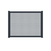 Clôture Catane et Pise en aluminium sur mesure -Lapeyre