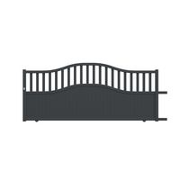 Portail coulissant Aluminium Vildan-Lapeyre