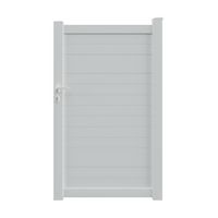 Portillon VINH aluminium H.166 x l.100 gblanc RAL 9016 Main Image