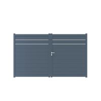 Portail battant Aluminium Aoste -Lapeyre