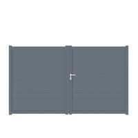 Portail battant Aluminium Bari-Lapeyre