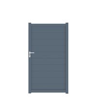 Portillon BARI aluminium  H.177 x l.100 gris anthracite RAL 7016 FS Main Image