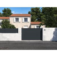 Portail coulissant Aluminium Bari-Lapeyre