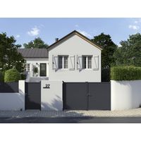 Portail battant Aluminium Bari-Lapeyre