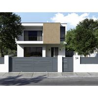 Portail coulissant Aluminium Catane sur mesure-Lapeyre