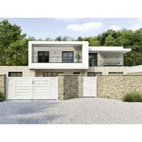 Portail battant Aluminium Catane ligne horizontale sur mesure-Lapeyre