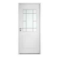 Porte d'entrée Azelie Aluminium poignée Iris -Lapeyre