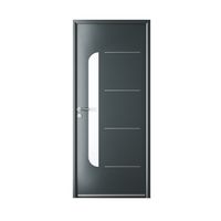 Porte d'entrée Anouk Aluminium poignée Iris -Lapeyre