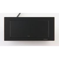 Bloc prise rectangulaire push rotatif 2 prises + USB - Cuisine