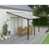 Tonnelle en aluminium Olympia adossée -Lapeyre