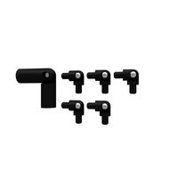 Balustrade Prestio en aluminium - Kit angle main courante et tube -Lapeyre