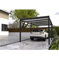 Carport autoportante CELTINA aluminium -Lapeyre