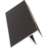 Cornière de finition aluminium pour lame CLASSIK brun l.7.7 x L.200 Main Image