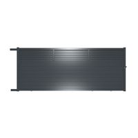 Portail coulissant aluminium VALMY gris anthracite H.182 x l.450 gauche Main Image