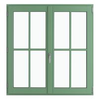 Fenêtre bois exotique ARBOREAL finition couleur blanche sur mesure | Lapeyre