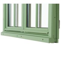 Fenêtre bois exotique ARBOREAL finition couleur blanche sur mesure | Lapeyre