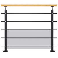 Balustrade Lisséo en aluminium à plat | Lapeyre