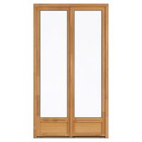 Porte-fenêtre chêne ARBOREAL finition lasure sur mesure | Lapeyre