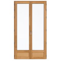 Porte-fenêtre chêne ARBOREAL finition lasure sur mesure | Lapeyre